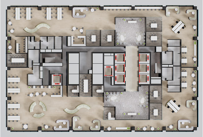 Piso 22 - Medio Open